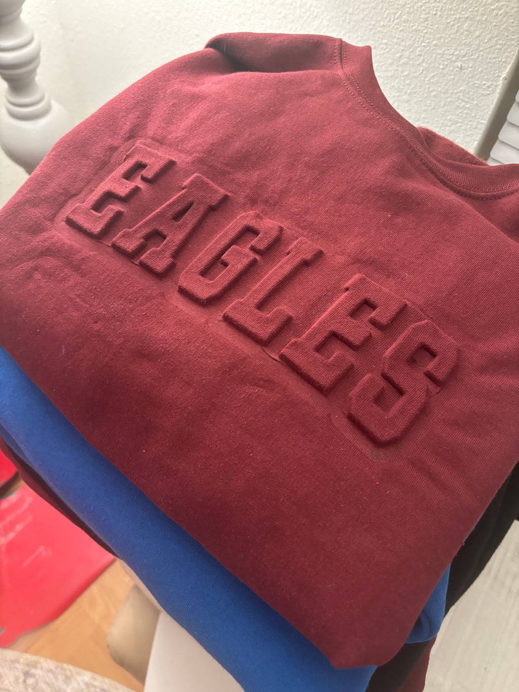 CUSTOM EMBOSSED CREWNECKS