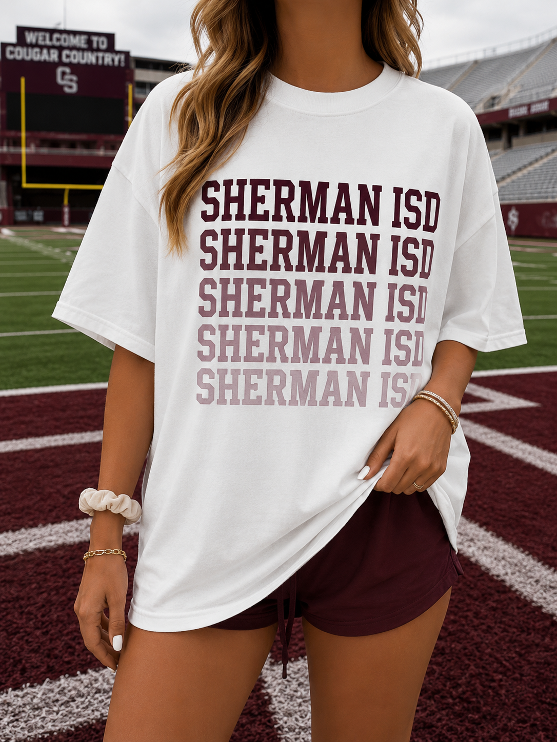 SHERMAN ISD graphic tee