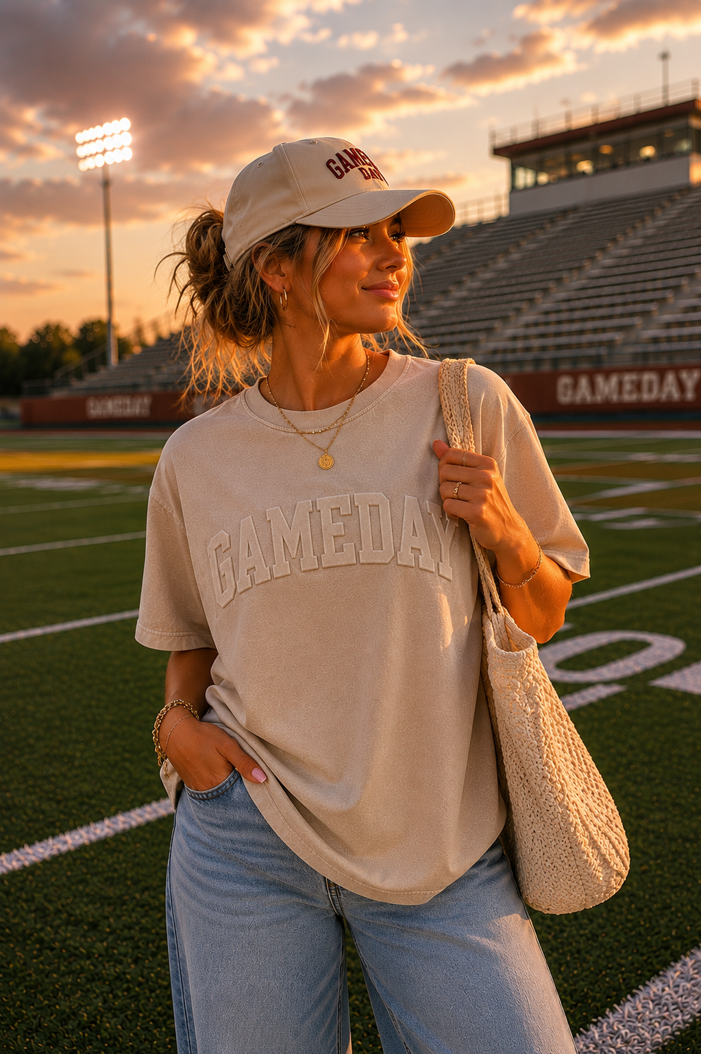 CUSTOM EMBOSSED TEE