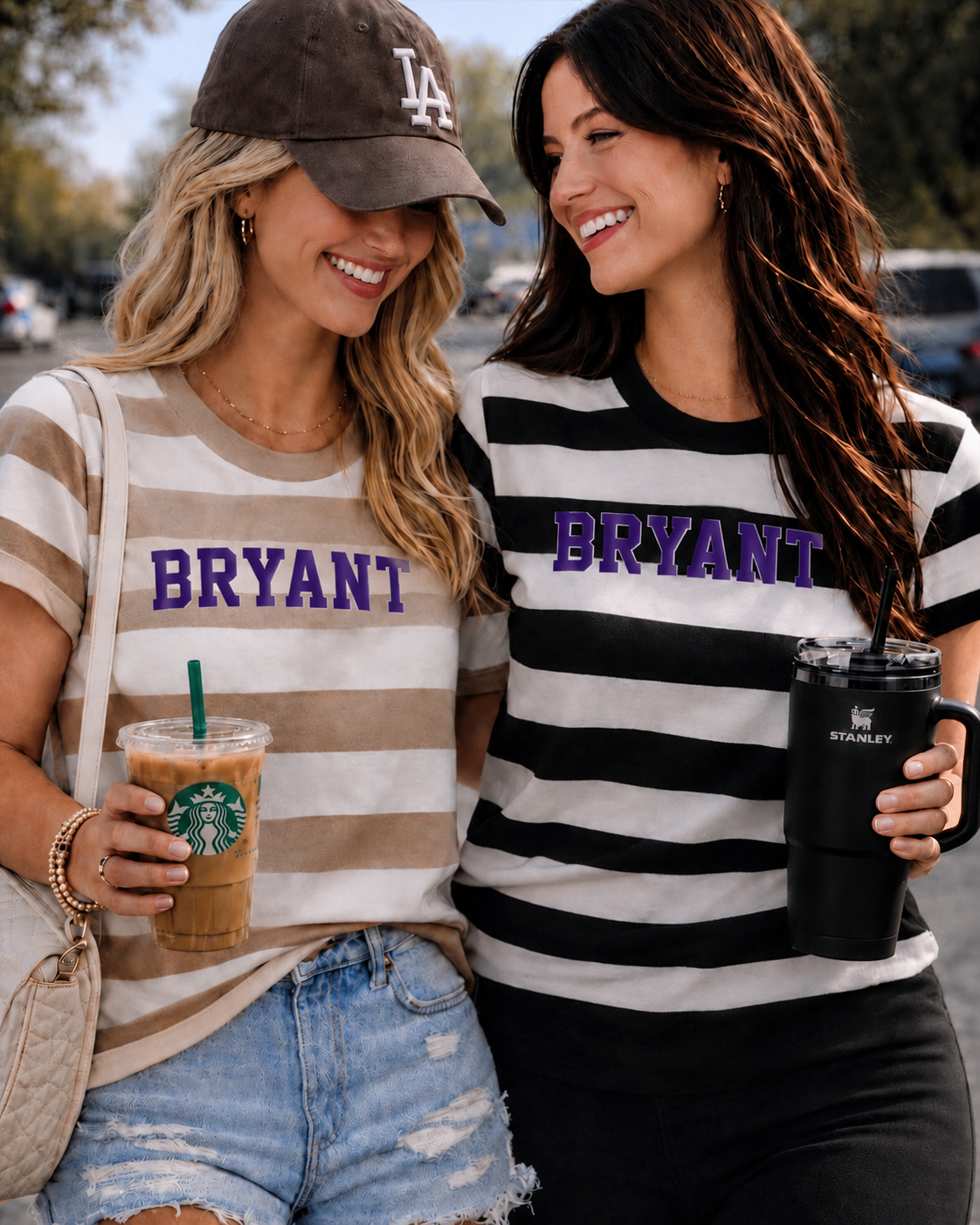 BRYANT STRIPED ELEMENTARY TEES