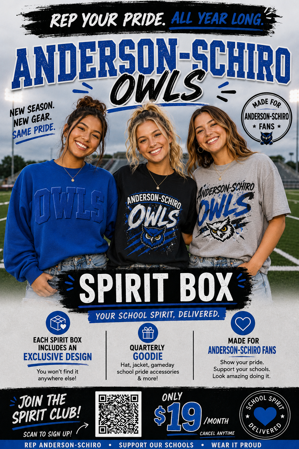 ANDERSON-SCHIRO SPIRIT CLUB