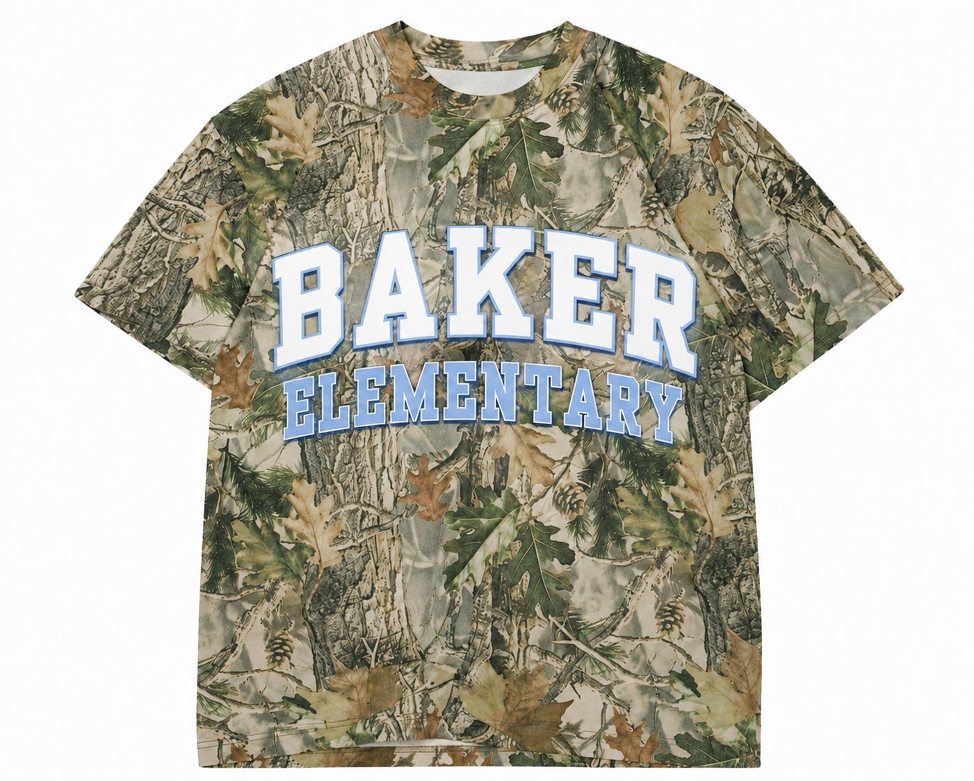 BAKER CAMO GRAPHIC TEE