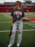 FWISD pink puff graphic Tee