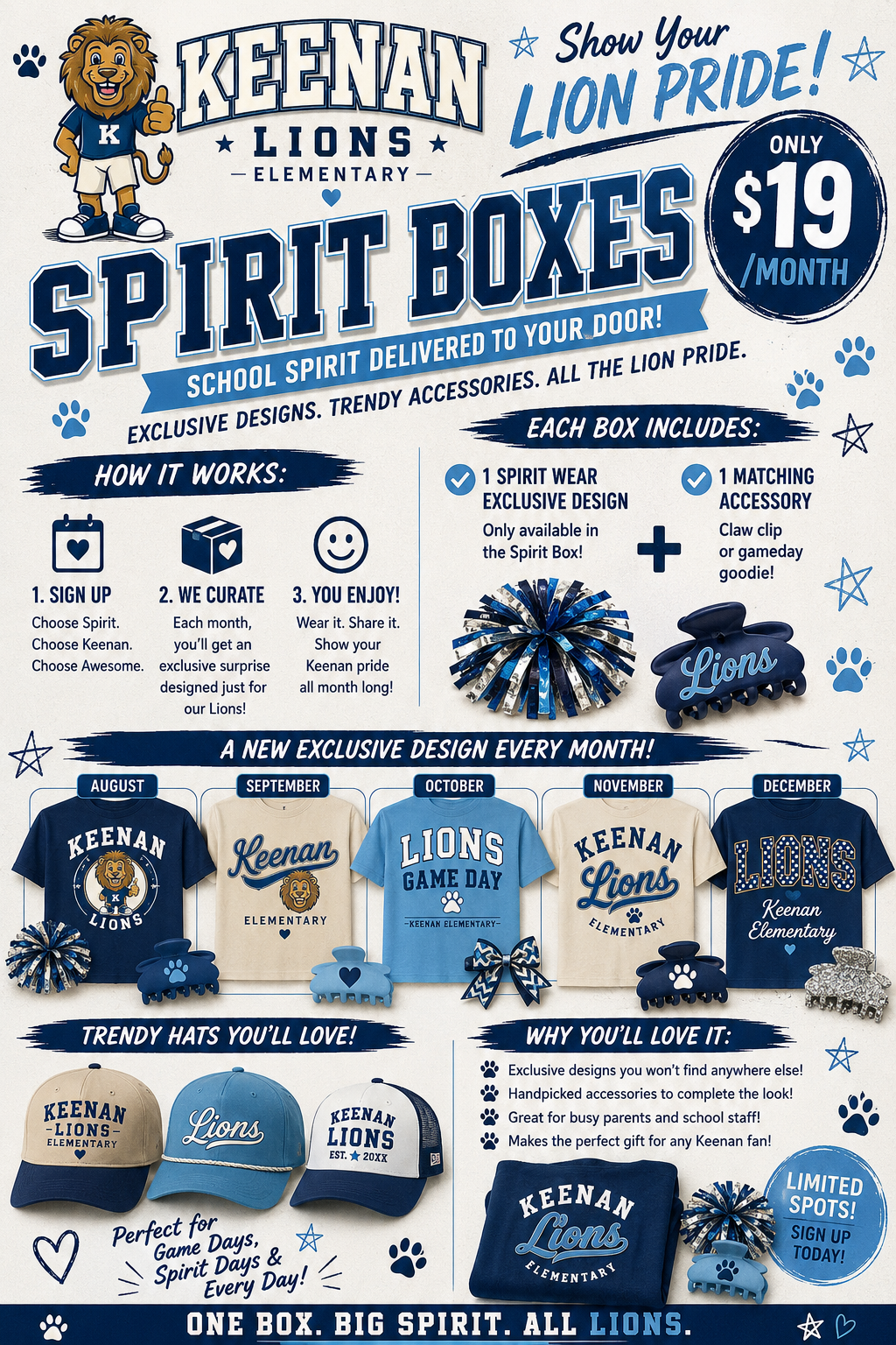KEENAN Elementary Spirit Club