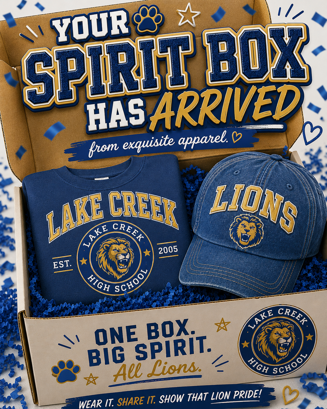 LAKE CREEK HIGHSCHOOL Spirit Club