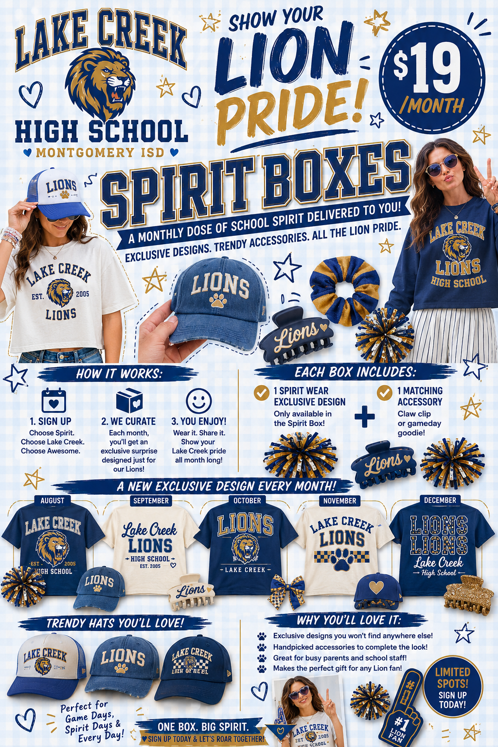 LAKE CREEK HIGHSCHOOL Spirit Club