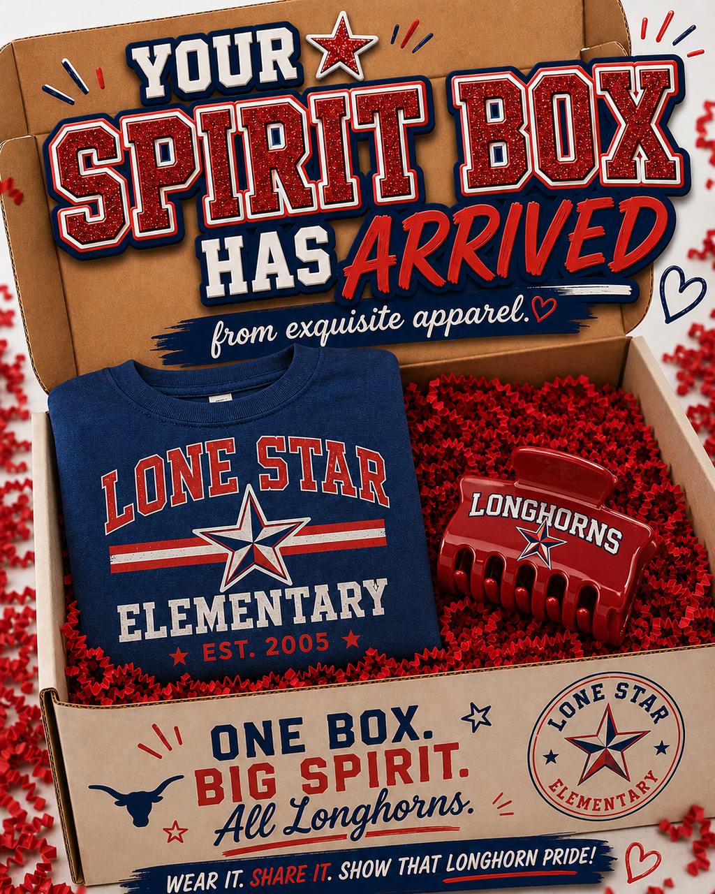 LONE STAR ELEMENTARY Spirit Club