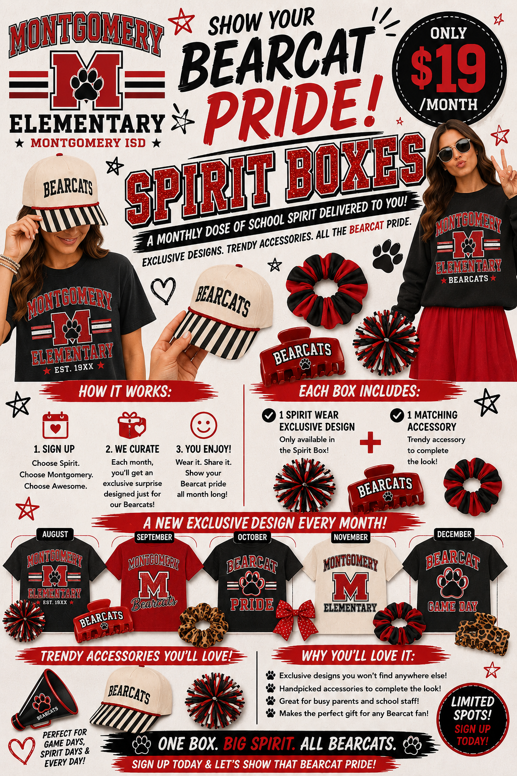 MONTGOMERY ELEMENTARY SPIRIT CLUB