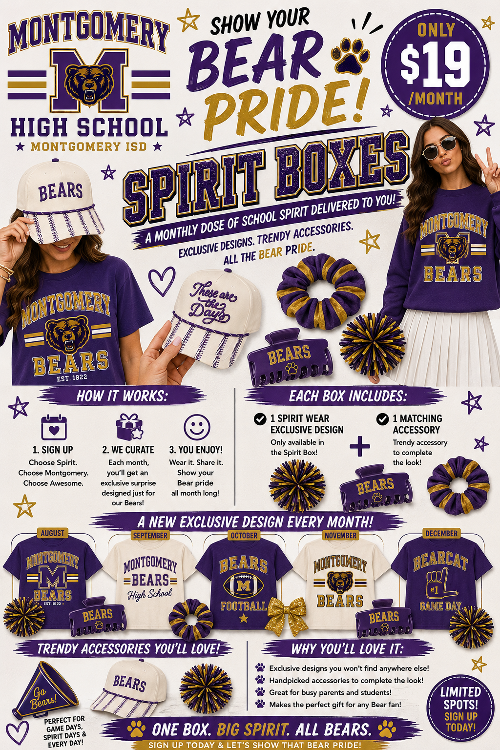 MONTGOMERY HIGHSCHOOL SPIRIT CLUB