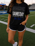 BARBERS HILL screen print shirt