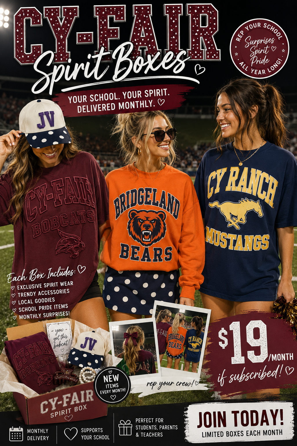 CYFAIR ISD SPIRIT CLUB
