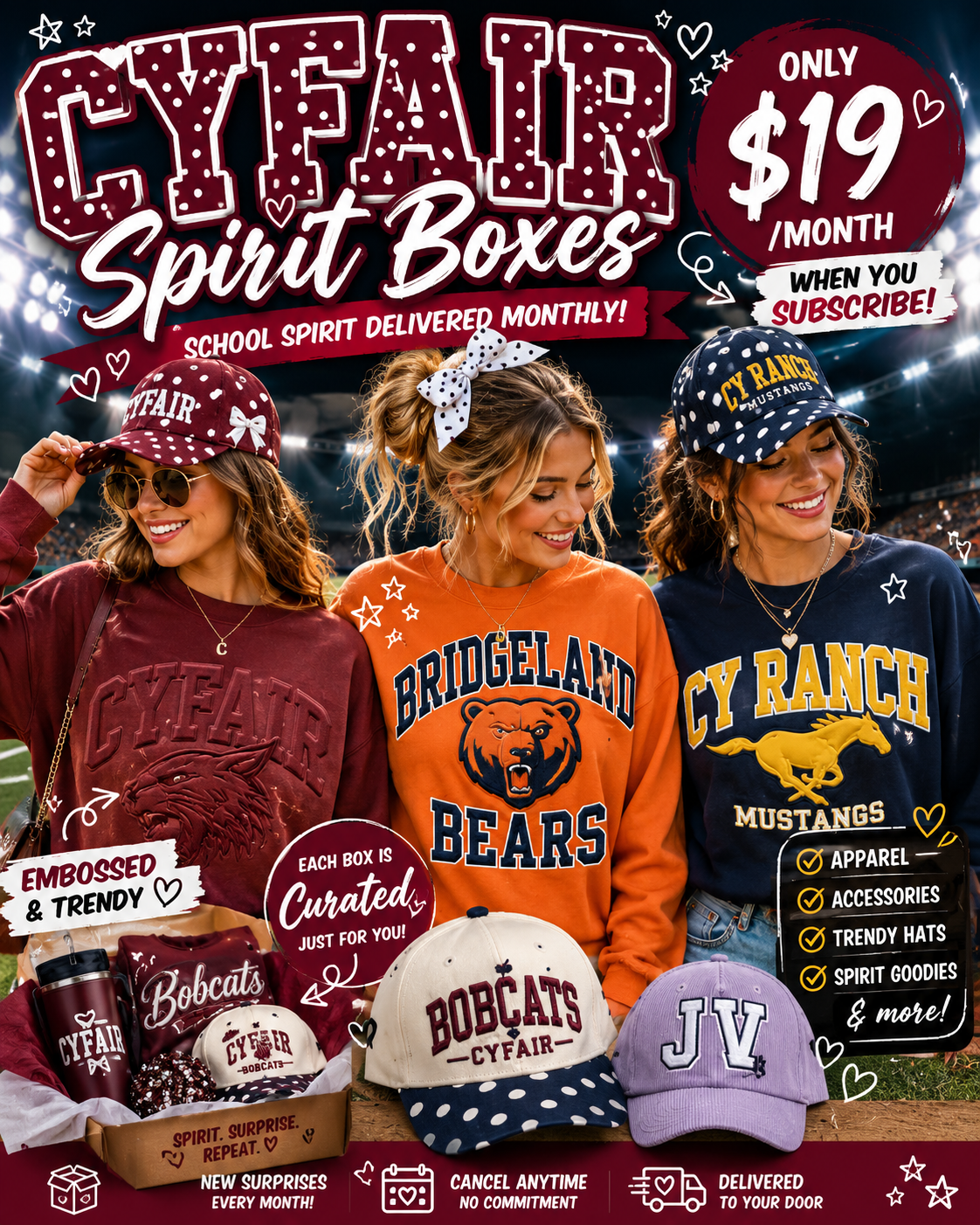CYFAIR ISD SPIRIT CLUB