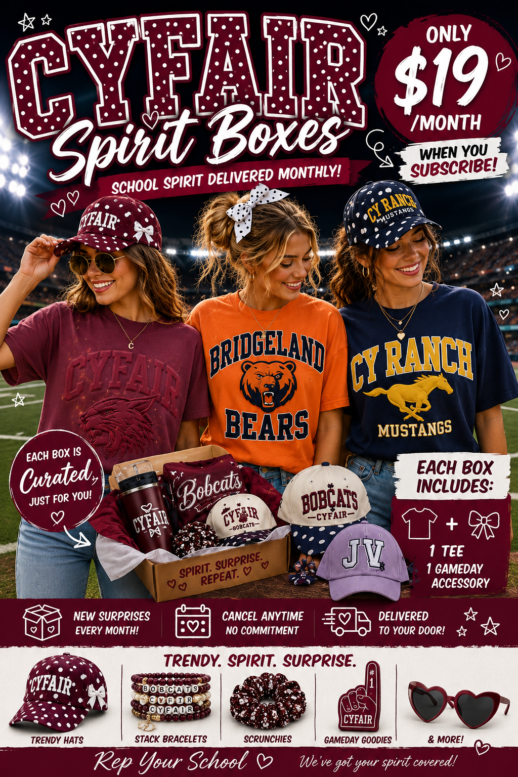 CYFAIR ISD SPIRIT CLUB