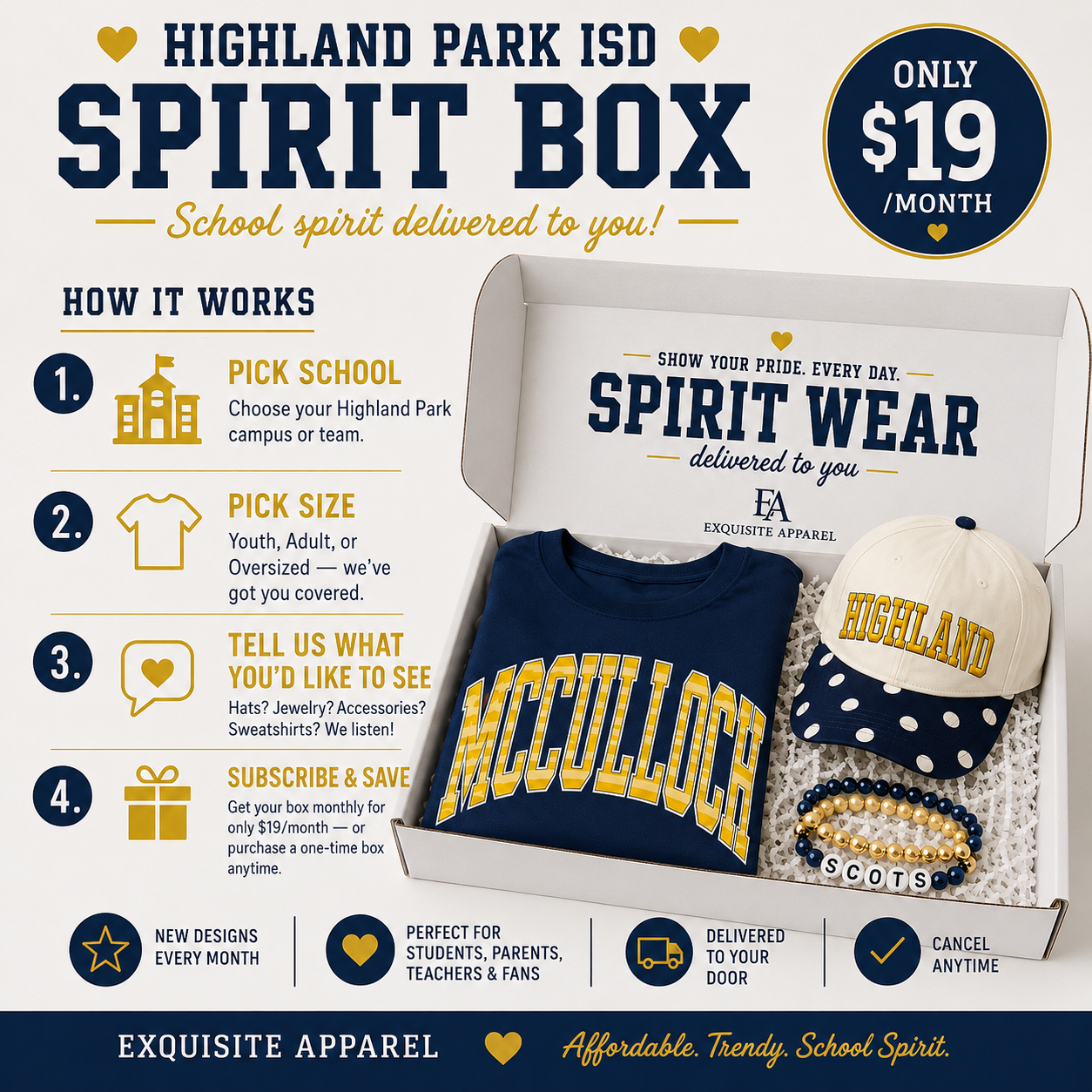 HIGHLAND PARK ISD SPIRIT CLUB