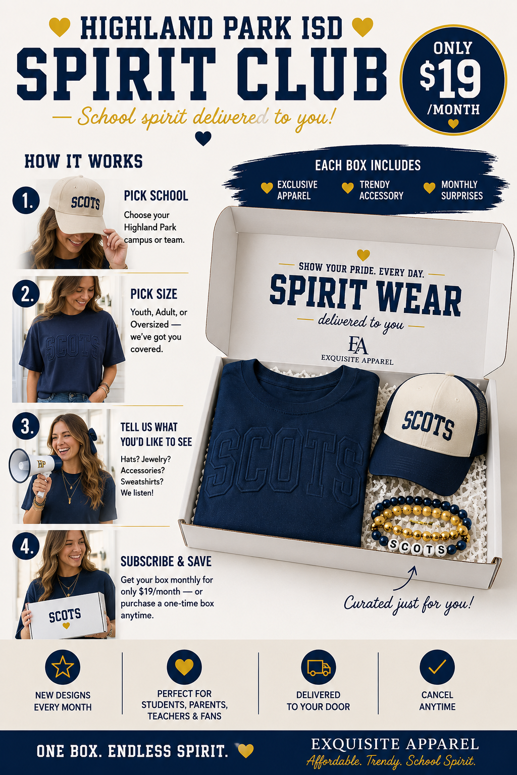 HIGHLAND PARK ISD SPIRIT CLUB