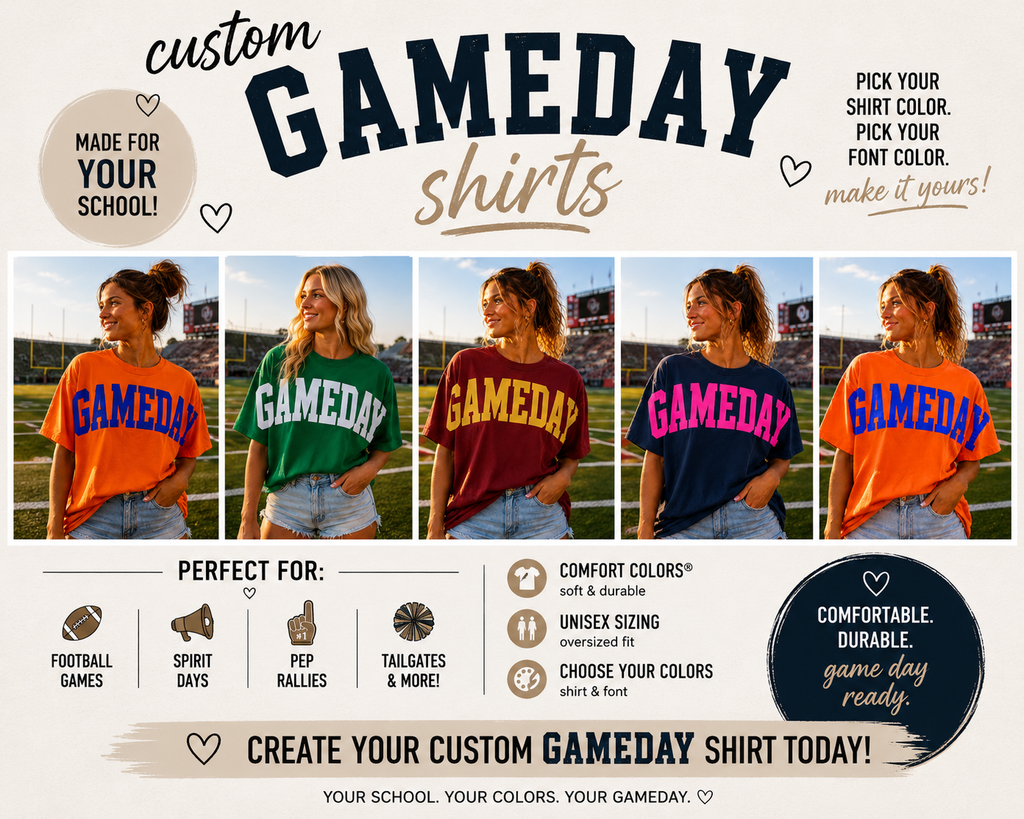 CUSTOM GAMEDAY SHIRT