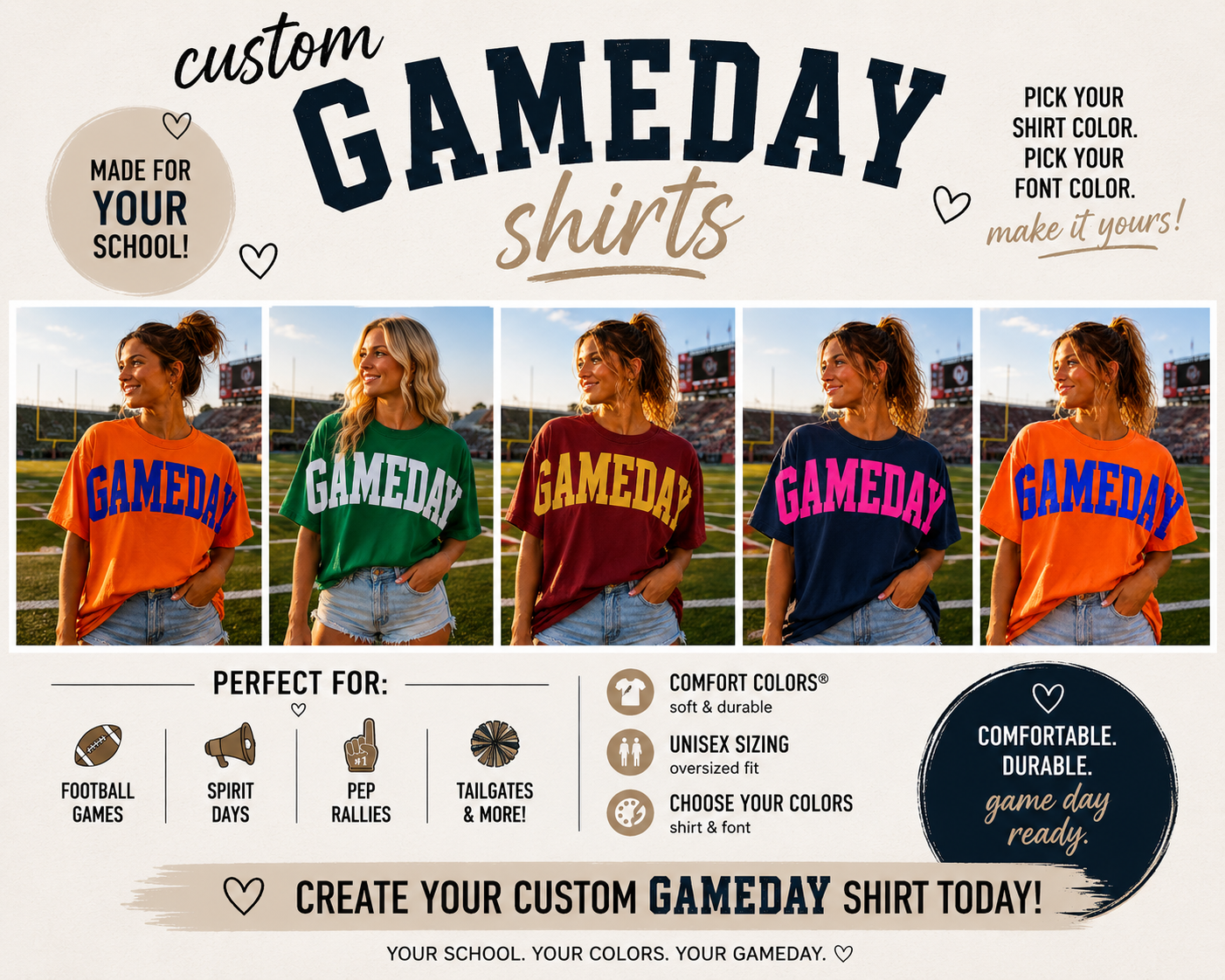 CUSTOM GAMEDAY SHIRT