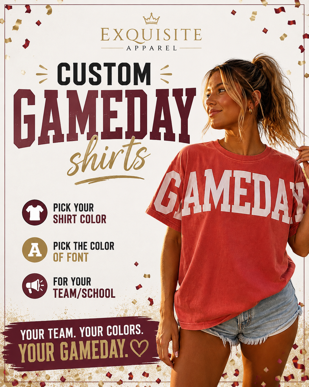CUSTOM GAMEDAY SHIRT