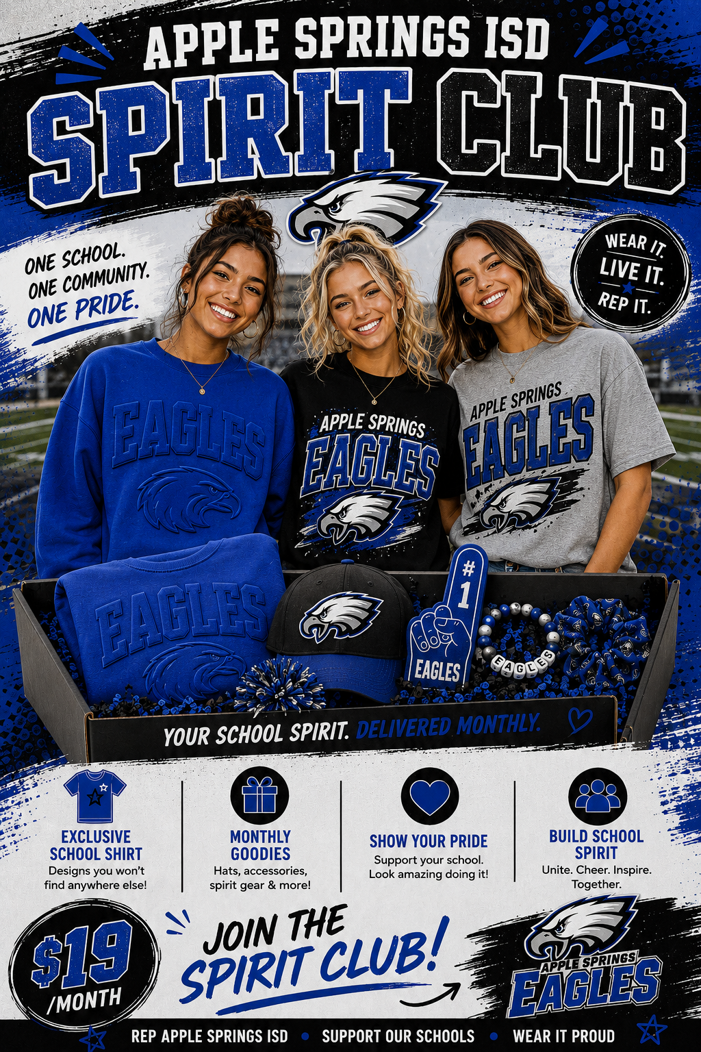 APPLE SPRINGS ISD SPIRIT CLUB